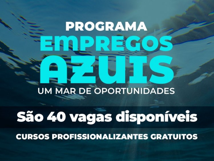 Angra abre inscrições para cursos profissionalizantes do Programa Empregos Azuis