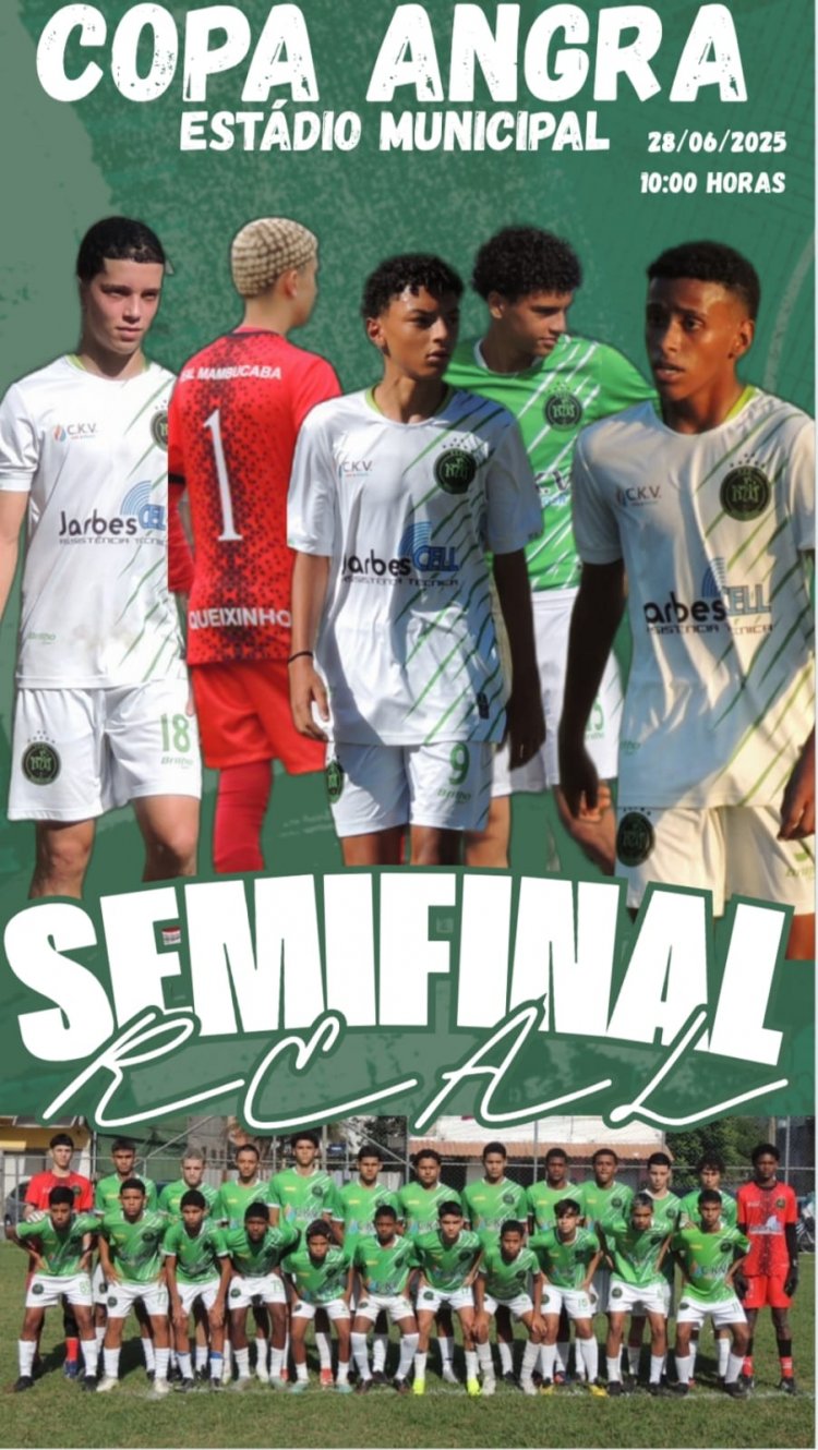 Real Mambucaba disputa vaga na final da Copa angra de Futebol Sub-15